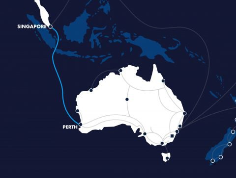 澳大利亚-新加坡海底电缆体系完结电缆敷设