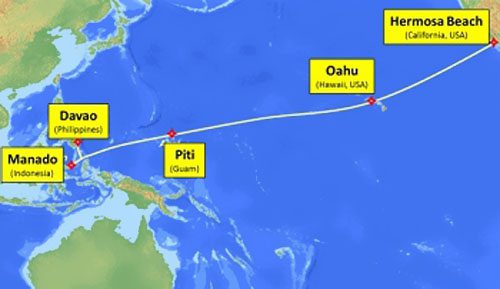 环球电信正建东南亚-美国海底电缆登陆达沃